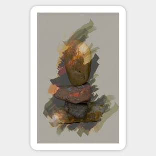 Balancing stones Sticker